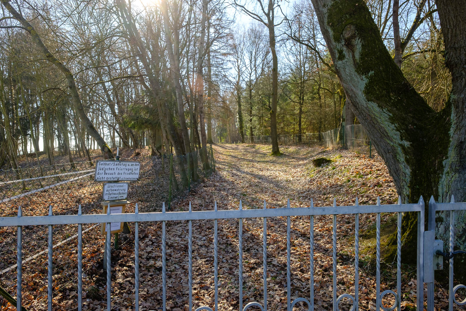 Haarhausen (Borken), Jüdischer Friedhof